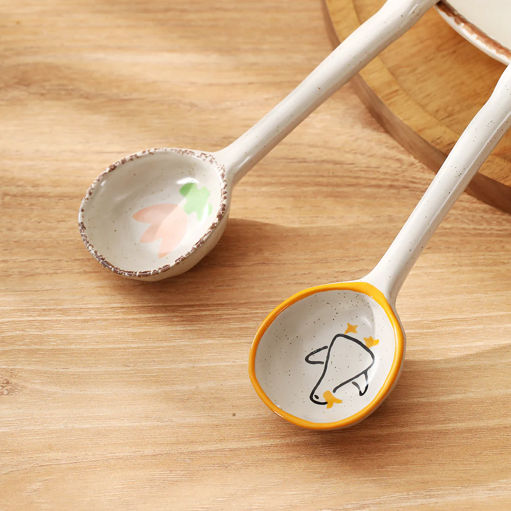 Fasola Creative Duck Ceramic Spoon - Image 3