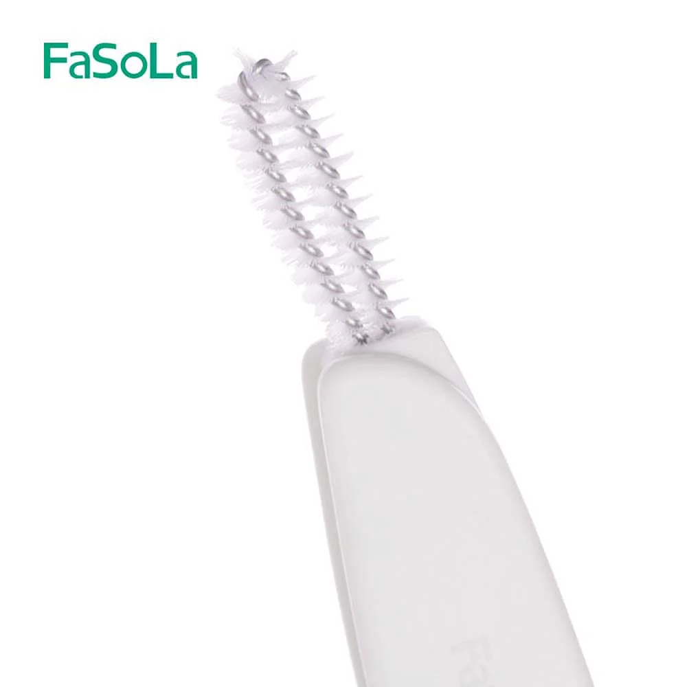 FaSoLa Cup Lid Cleaning Brush - White, 13.5*2.5*1.5cm - Image 5