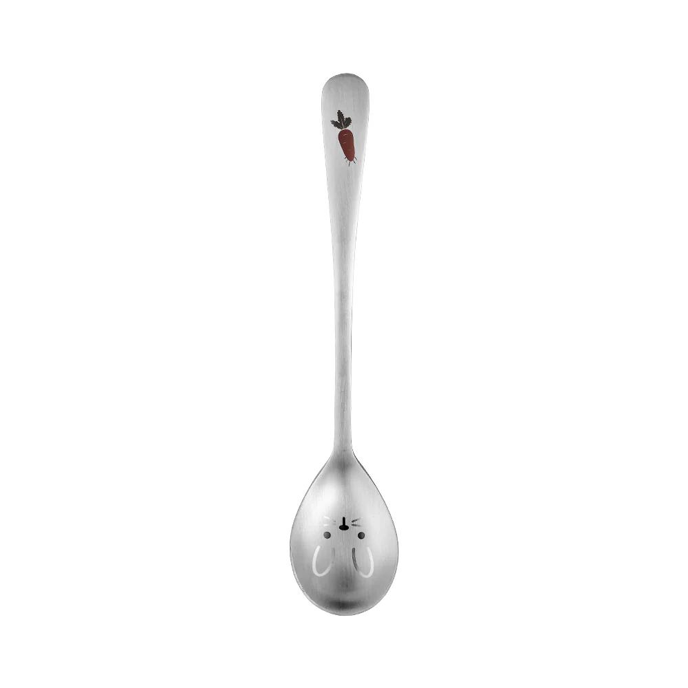 FaSoLa Cute Printed Spoon - Carrot Design - Image 5