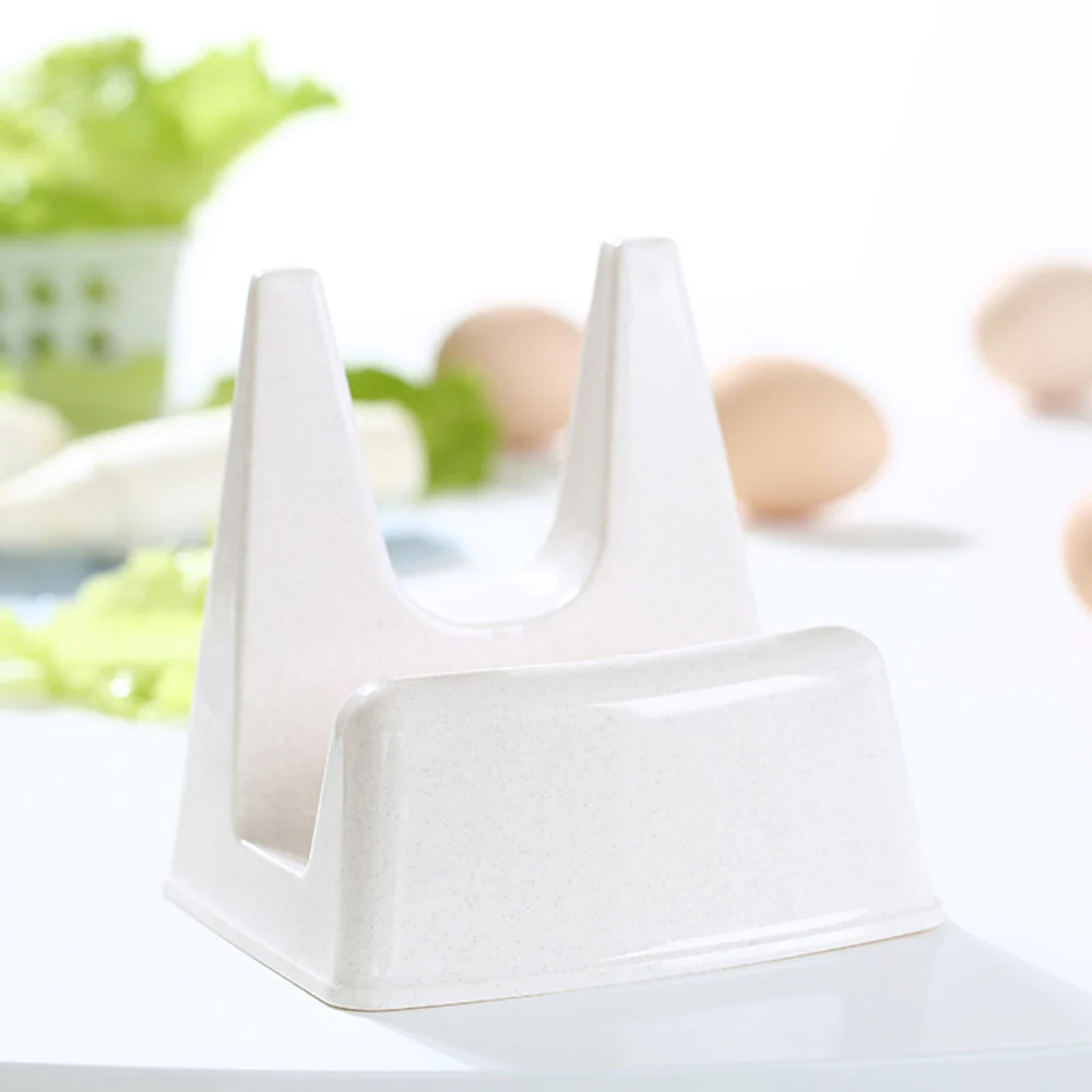Fasola Cutting Board and Pot Lid Holder - Ivory White - Image 2