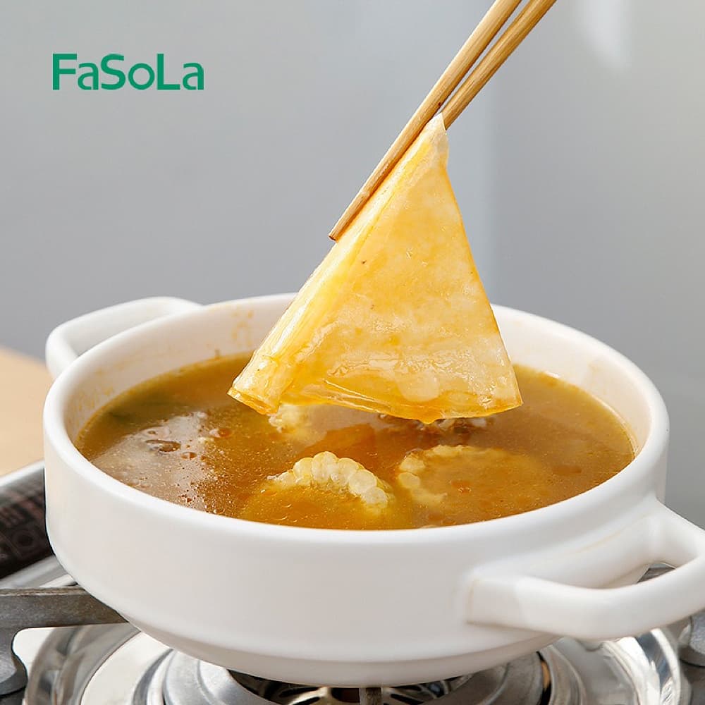 FaSoLa Defoaming Oil Absorbent Paper - 20 Pieces, 20cm Diameter