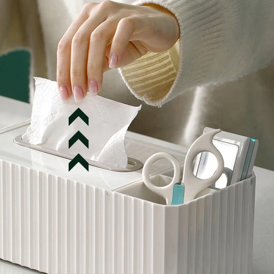 FaSoLa Desktop Tissue Box - White - Image 2