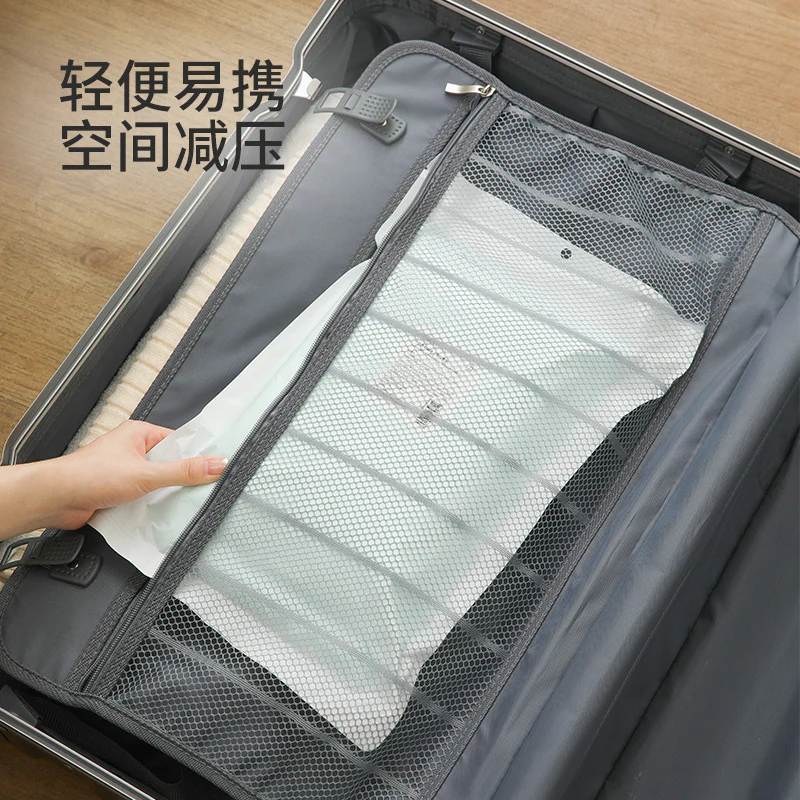 FaSoLa Disposable Antibacterial Travel Bedding Set - Green, 4 Pieces - Image 3