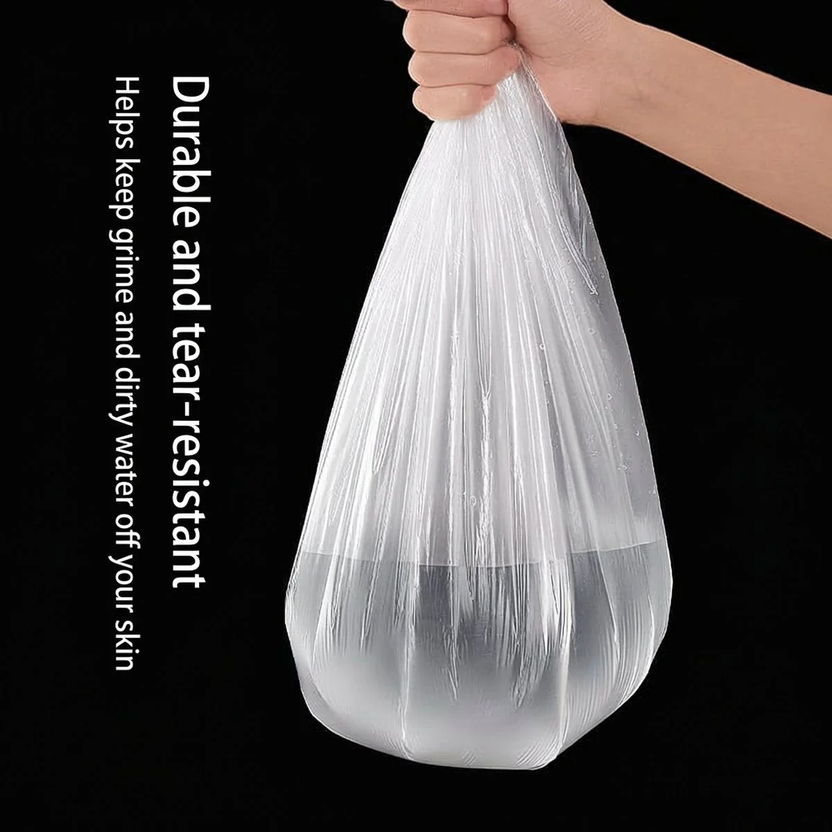 FaSoLa Disposable Bath Bag - White, 1.2*2.6m 1Pack - Image 3