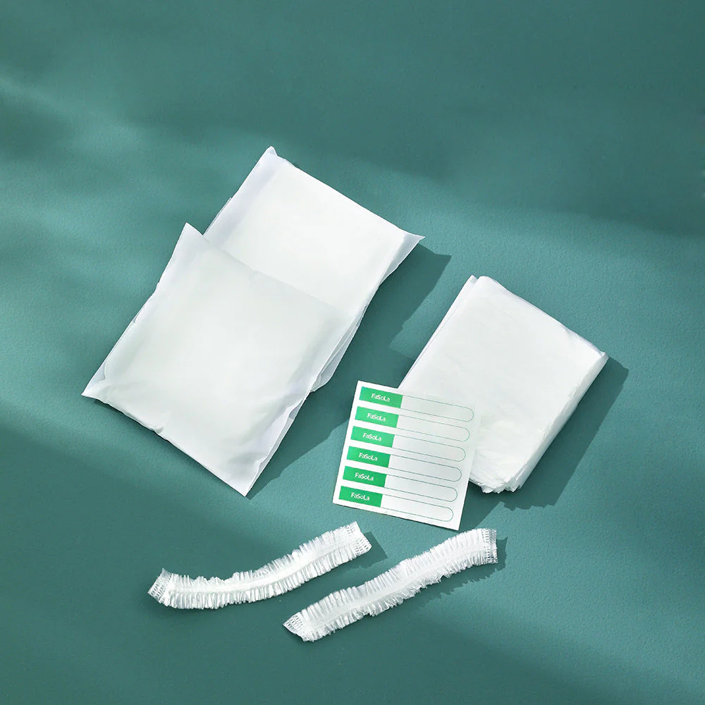 FaSoLa Disposable Bath Set - Transparent, 5 Sets - Image 4