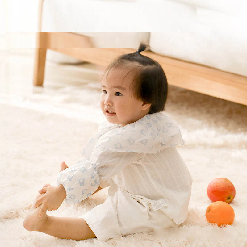 FaSoLa Disposable Children's Sleeves - White, 13*8.5cm, 10 Pairs - Image 2
