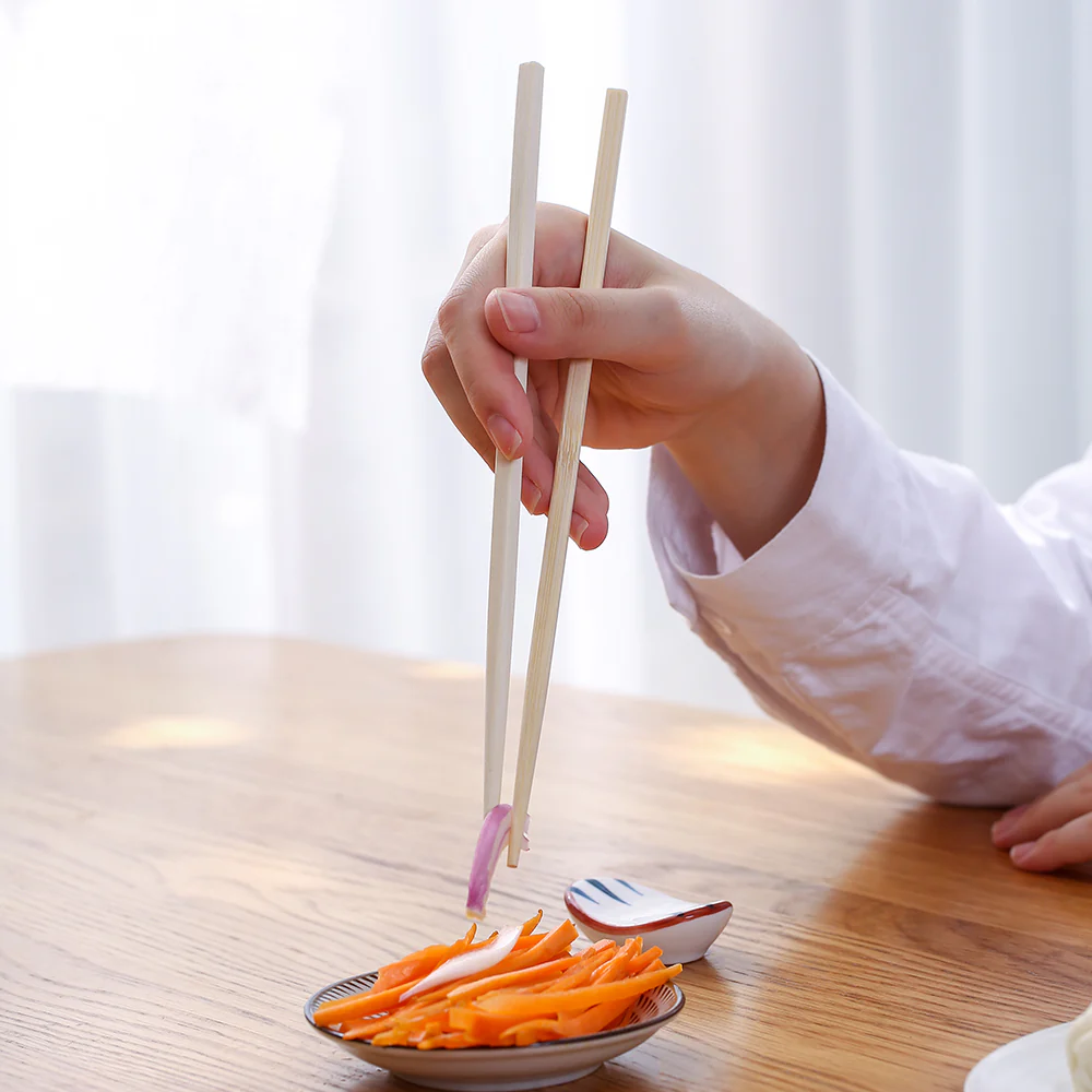 Fasola Disposable Chopsticks - Individually Wrapped, 50 Pairs - Image 3