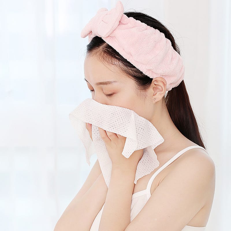 FaSoLa Disposable Compressed Towels - 25x38cm, Pack of 8 - Image 3