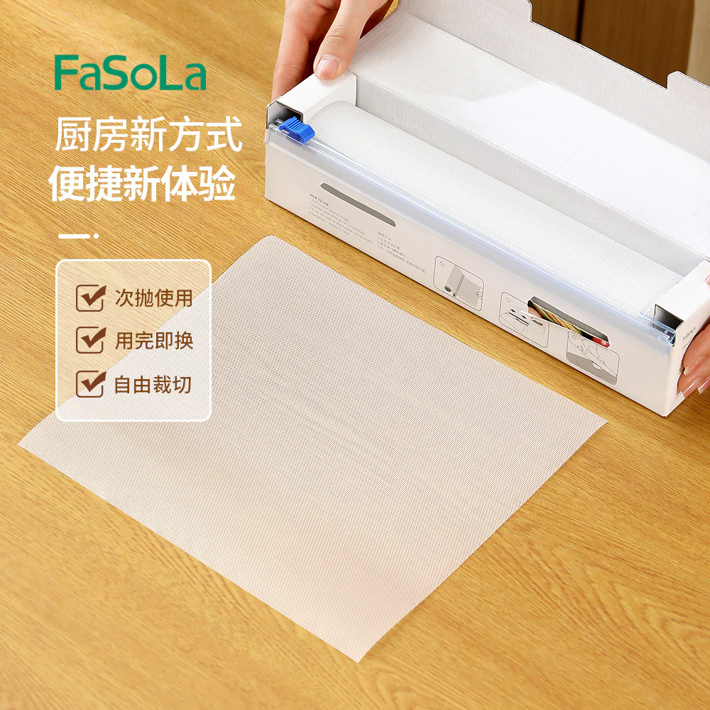 FaSoLa Disposable Cutting Board Mat - Transparent - Image 2