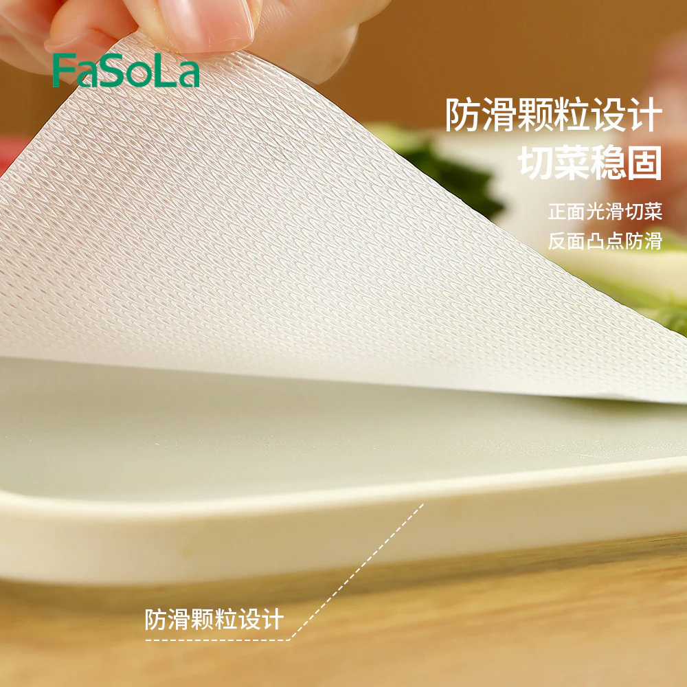 FaSoLa Disposable Cutting Board Mat - Transparent - Image 4