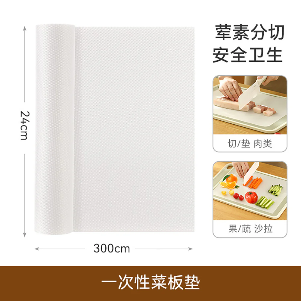 FaSoLa Disposable Cutting Board Mat - Transparent - Image 5