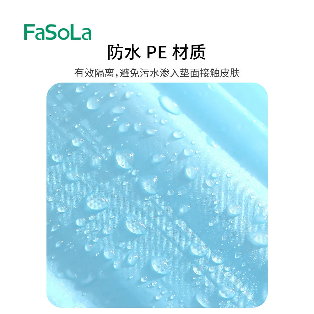 FaSoLa Disposable Double-Layer Toilet Seat Covers - Blue, Pack of 10 X3 - Image 3