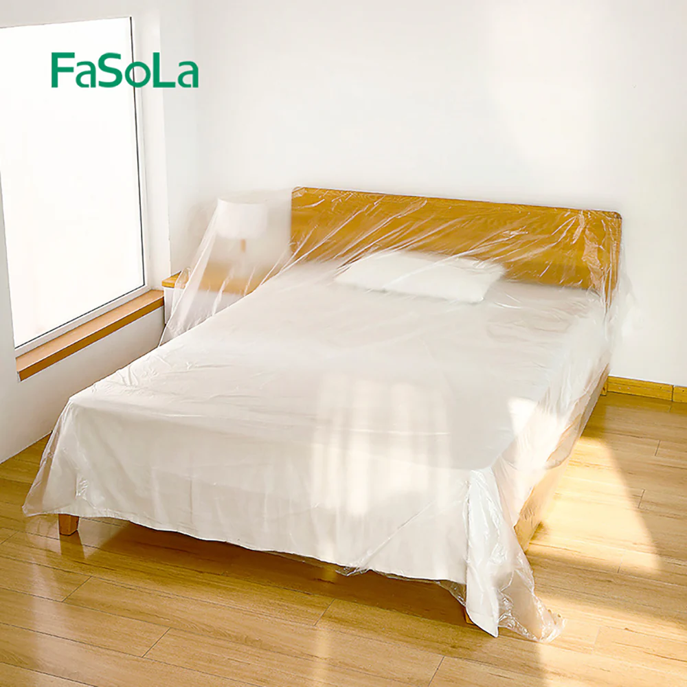 FaSoLa Disposable Dust-Proof Film with Positioning Tape - 2.7x20m - Image 2