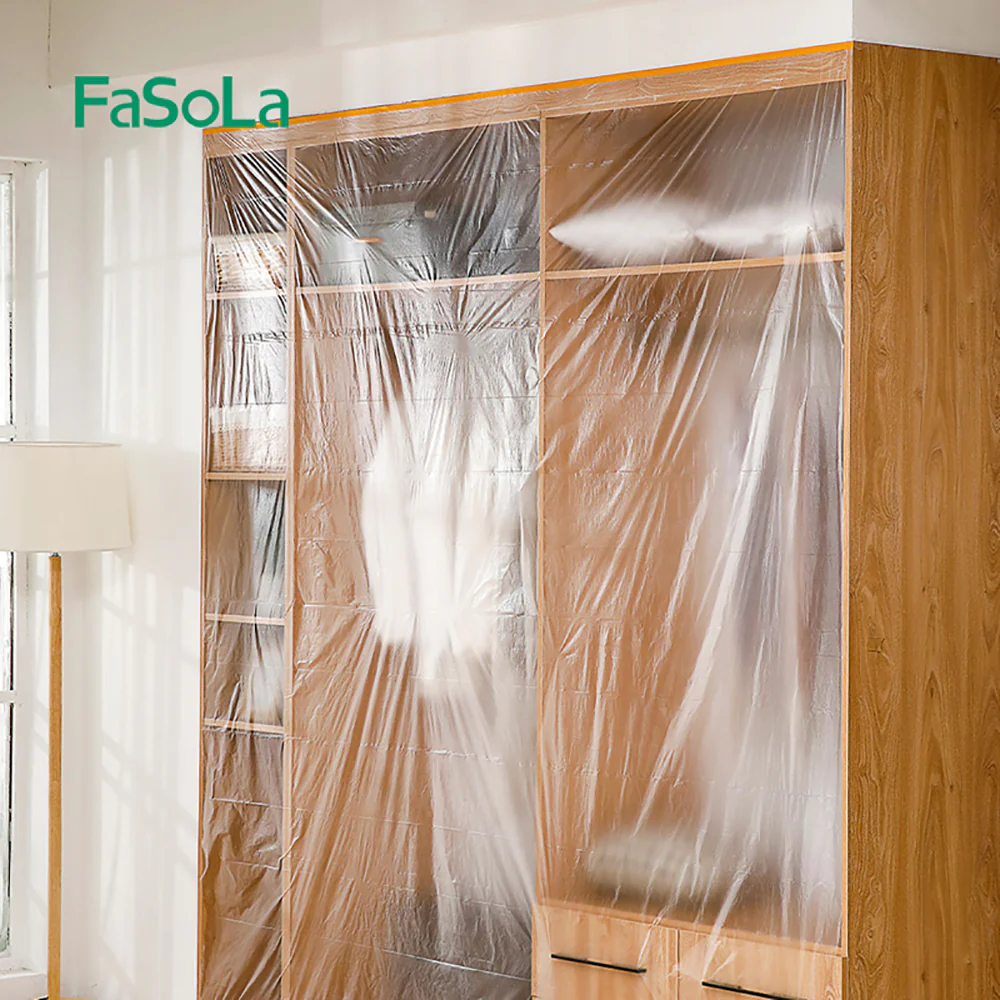 FaSoLa Disposable Dust-Proof Film with Positioning Tape - 2.7x20m - Image 3
