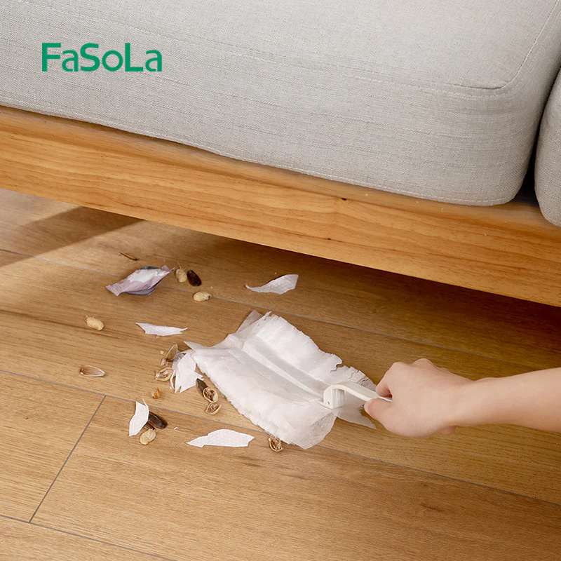 FaSoLa Disposable Duster Set - 10 Replacement Heads & 1 Handle - Image 4