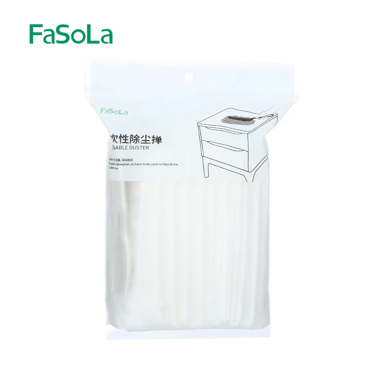 FaSoLa Disposable Duster Set - 10 Replacement Heads & 1 Handle - Image 5