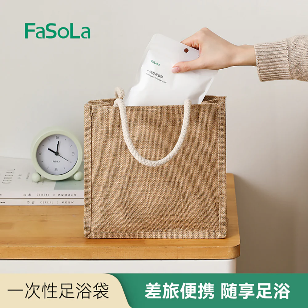 FaSoLa Disposable Foot Bath Bags - 20 Pieces - Image 3