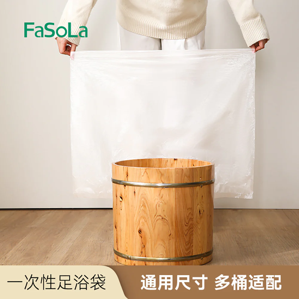 FaSoLa Disposable Foot Bath Bags - 20 Pieces - Image 5