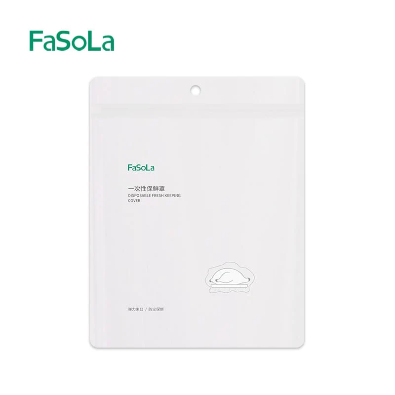 FaSoLa Disposable Fresh-Keeping Covers - 30 Pieces, 23cm Diameter - Image 5