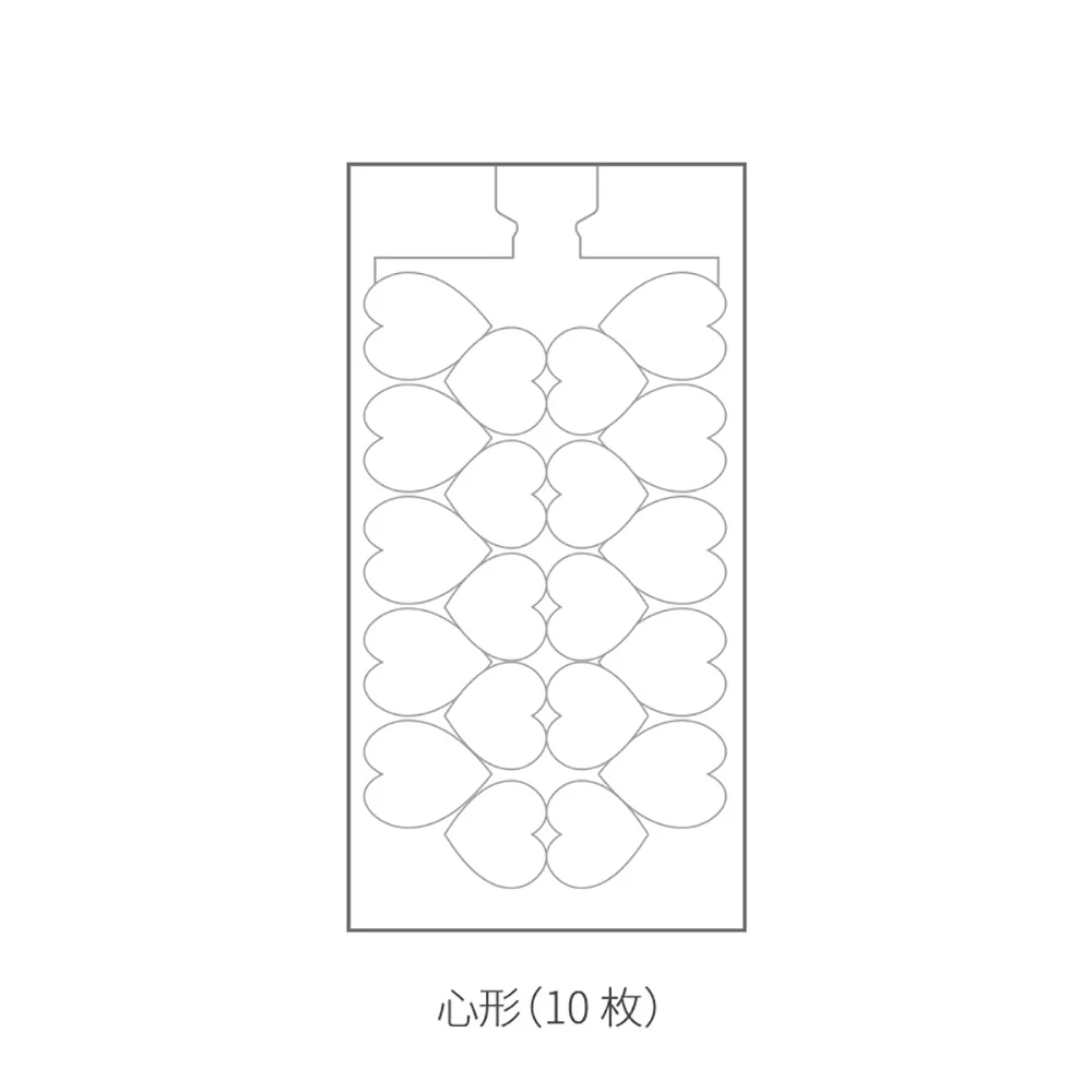 Fasola Disposable Heart-Shaped Ice Bags - 10 Pack - Image 4