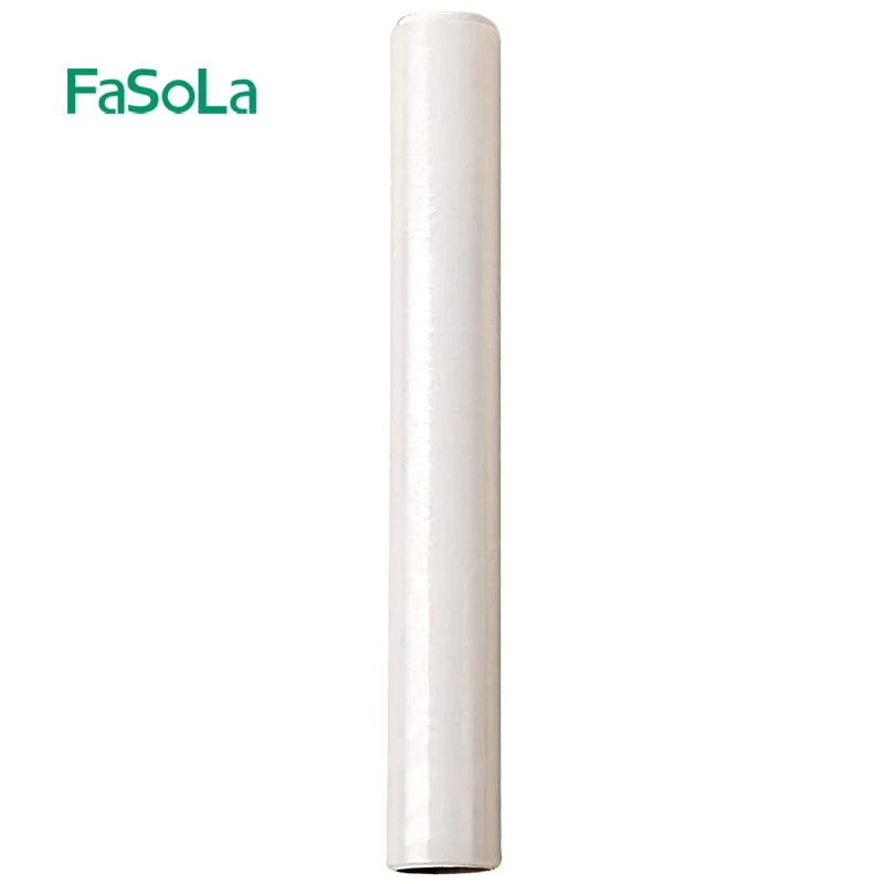 FaSoLa Disposable Household Cling Film - 30x30cm, Transparent - Image 4
