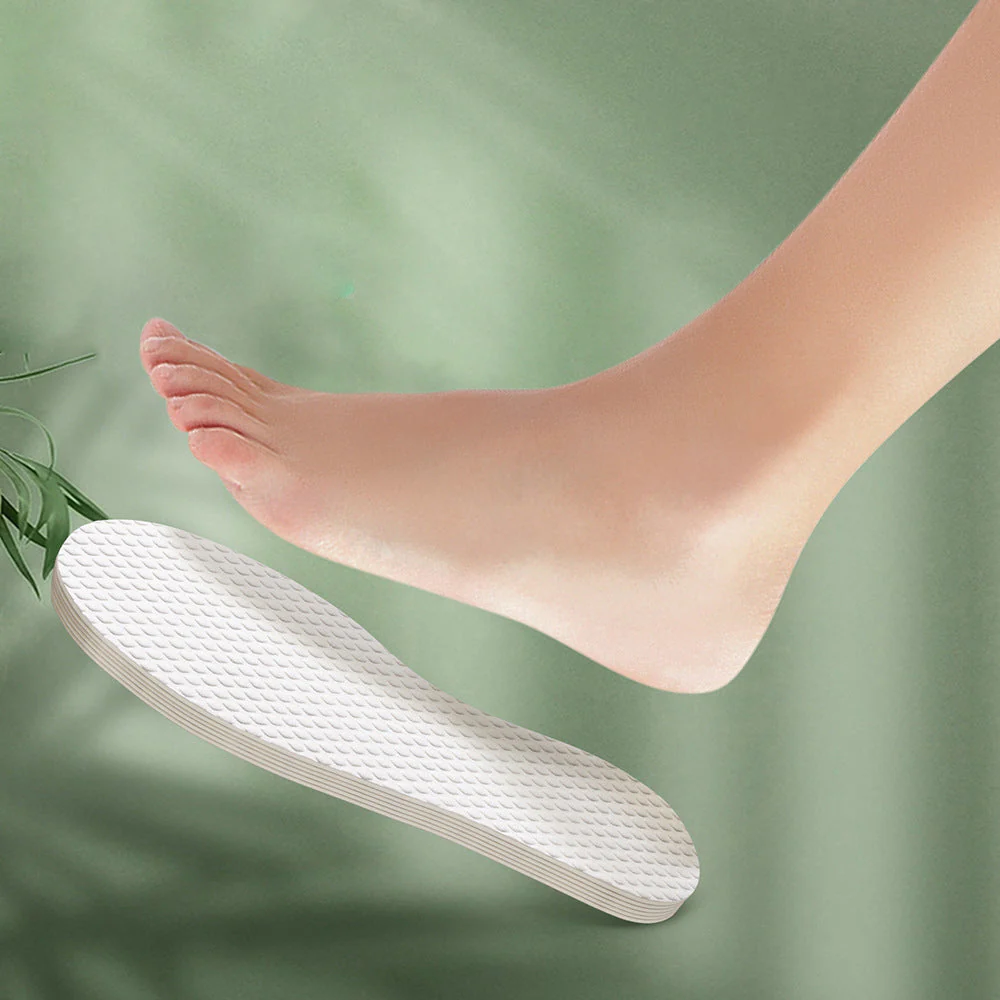 FaSoLa Disposable Insoles White - 2 Pairs - Image 2