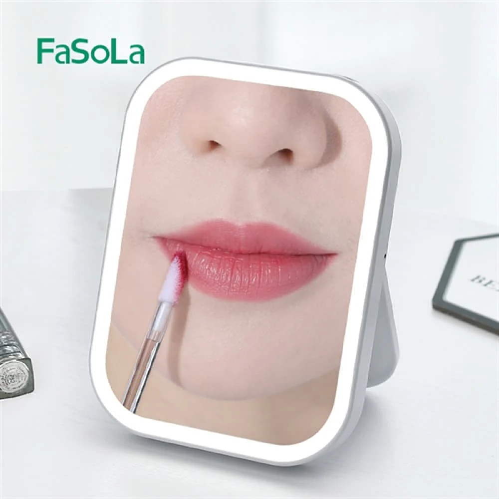 FaSoLa Disposable Lip Brushes - 50 Pieces, White - Image 2