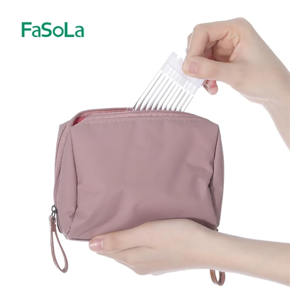 FaSoLa Disposable Lip Brushes - 50 Pieces, White - Image 4