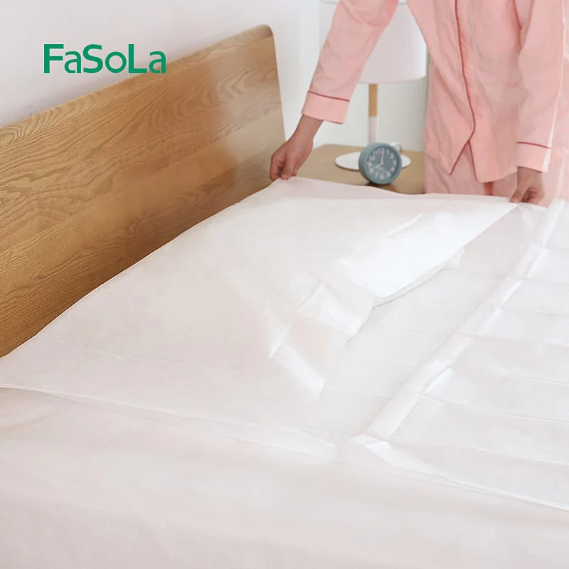 FaSoLa Disposable Travel Bed Sheet - 1.8m - Image 3