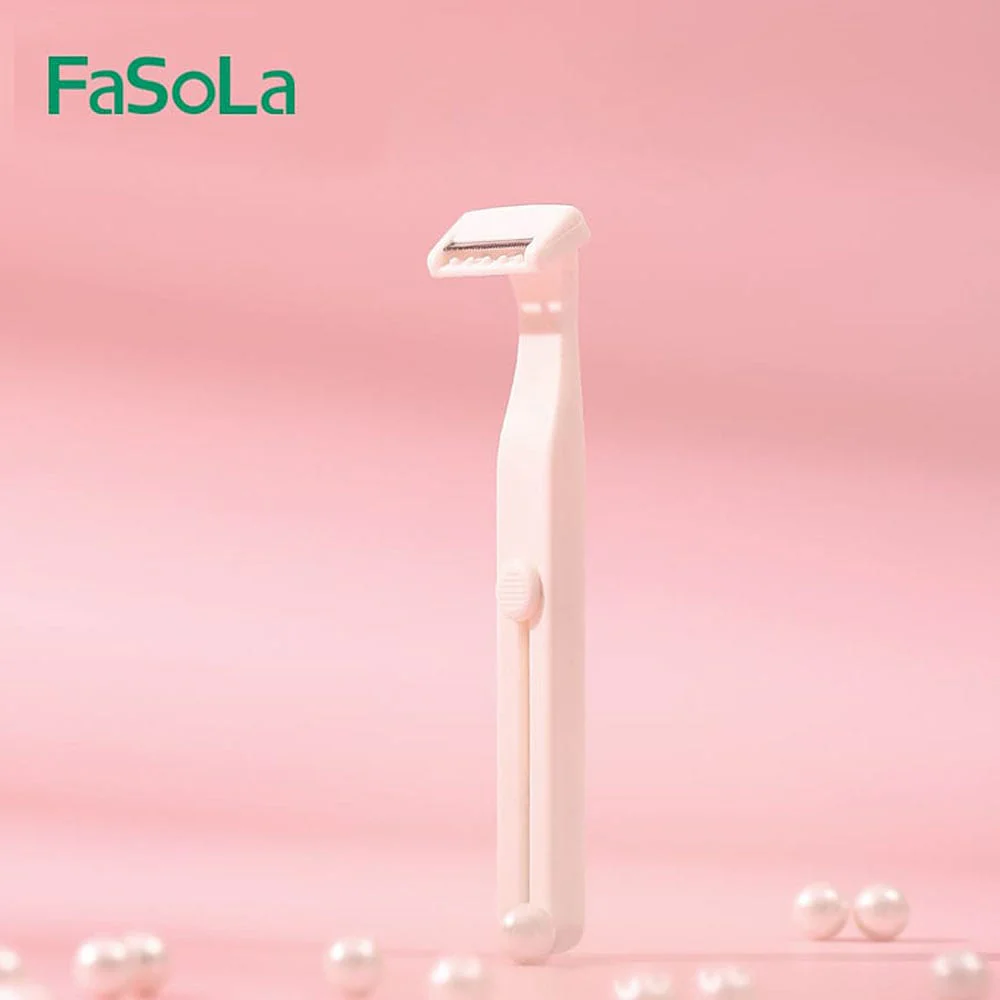 FaSoLa Double Head Retractable Shaver - Off-White - Image 2