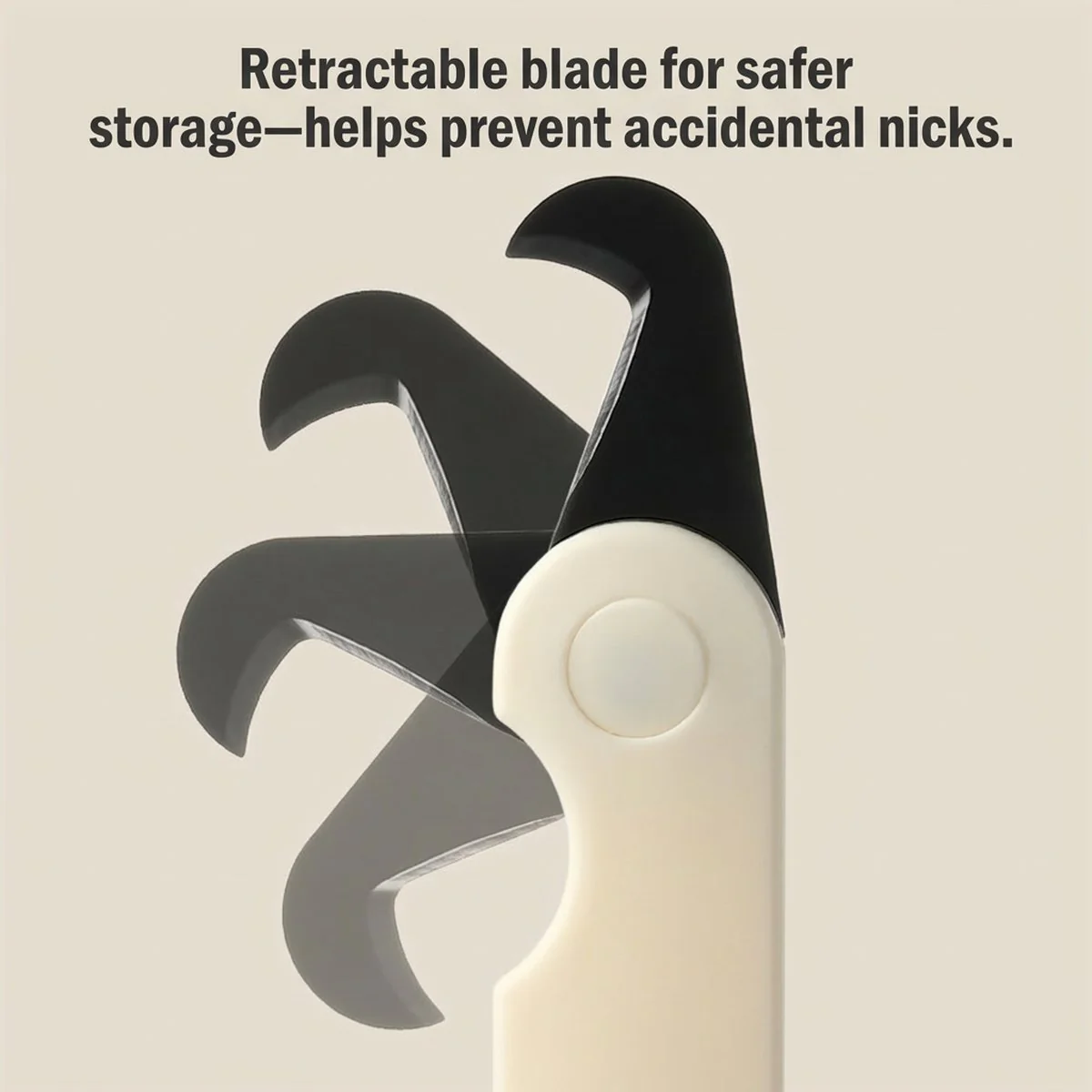 FaSola Double-Headed Utility Box Cutter Knife - Beige, 2 Pack - Image 4