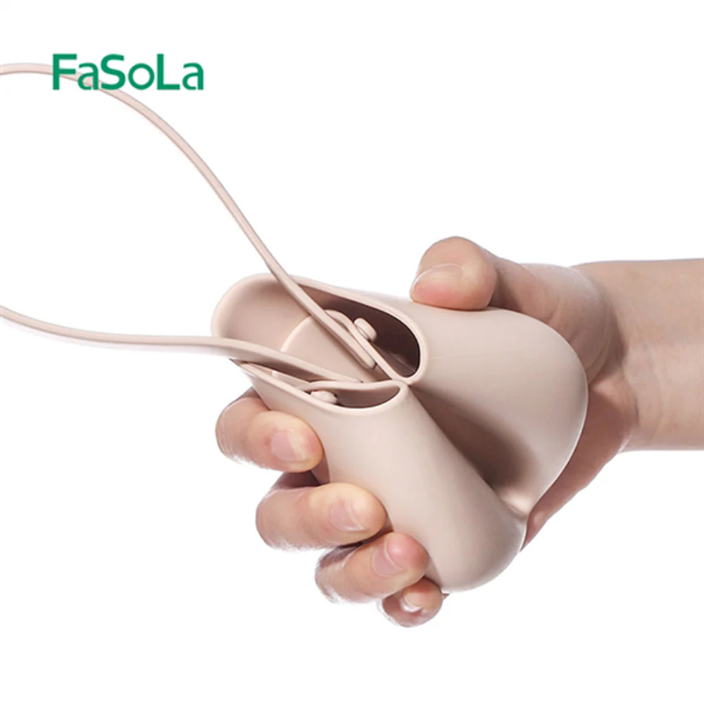 FaSoLa Double-Layer Sink Draining Bag - Lotus Pink - Image 3