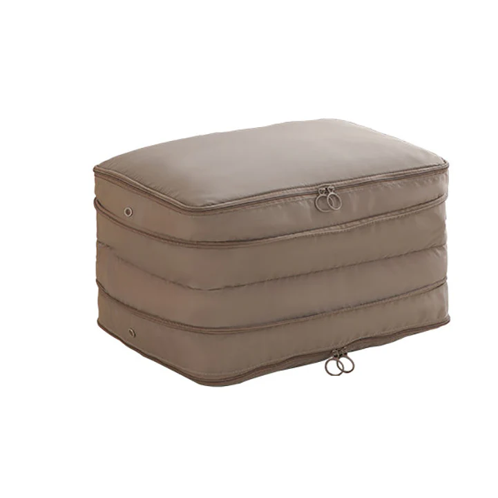 FaSoLa Double-Layer Storage Bag Small - Gray - Image 4