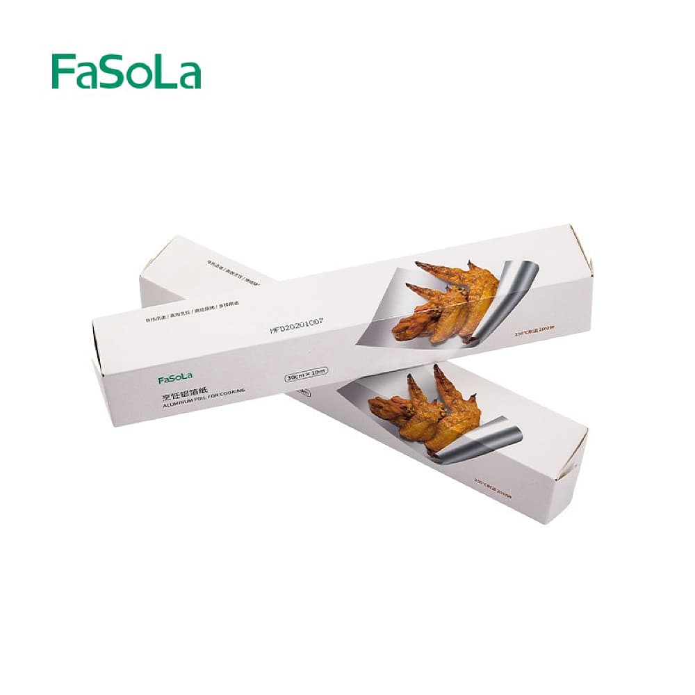 FaSoLa Double-Sided Aluminum Foil for Cooking - 30cm x 10m - Image 5