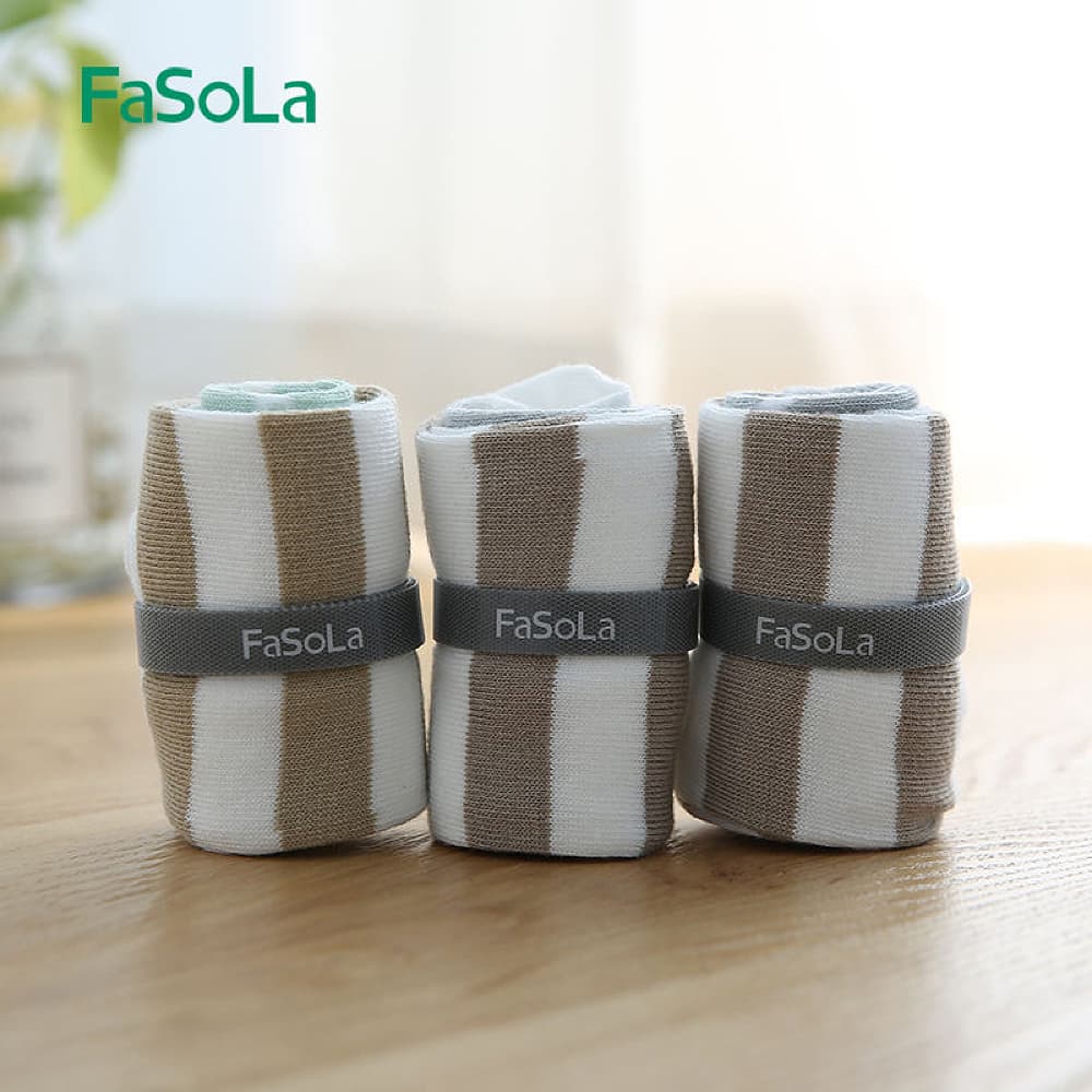 FaSoLa Double-Sided Hook and Loop Fastening Tape - Grey, 5 Meters - Image 5