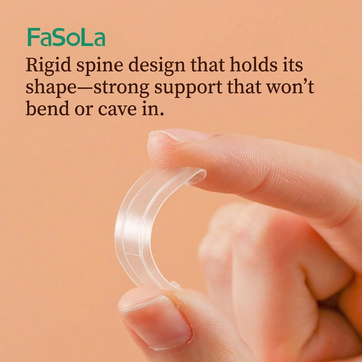 FaSoLa Dragon Bone Ear Support Patches - 6 Pairs, Transparent - Image 4