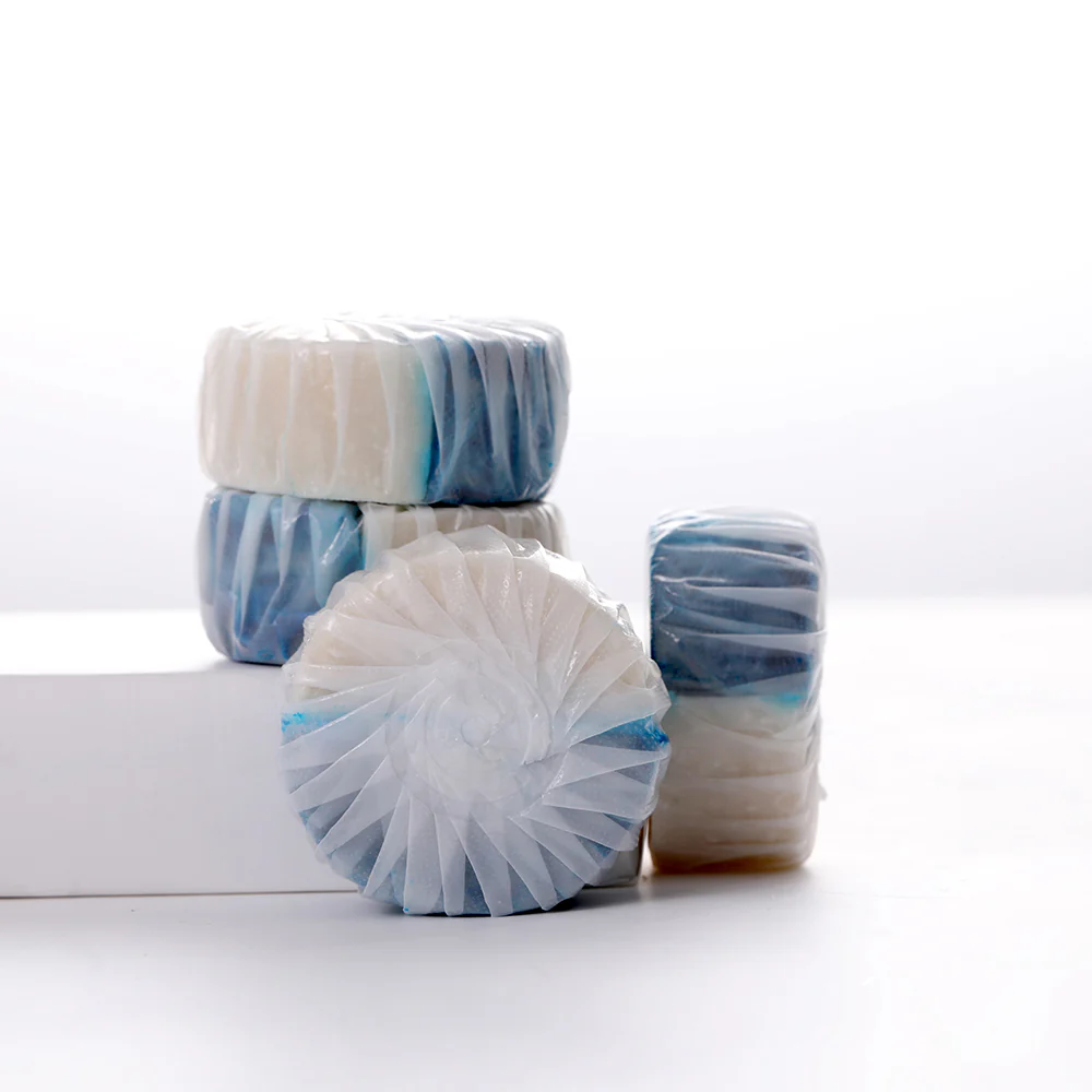 FaSoLa Dual-Action Automatic Toilet Cleaner - Blue and White - Image 2