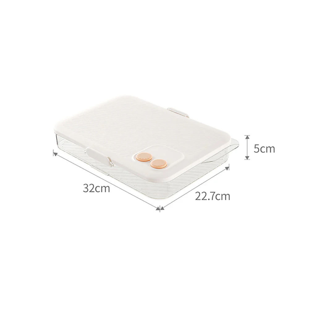 FaSoLa Dumpling Box White Single Layer - Image 3