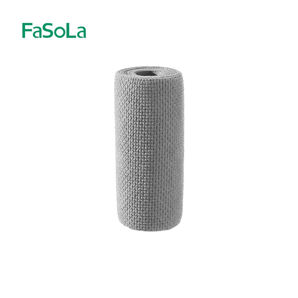 FaSoLa Durable Kitchen Cleaning Cloths - Gray, 25 Pieces - Image 5