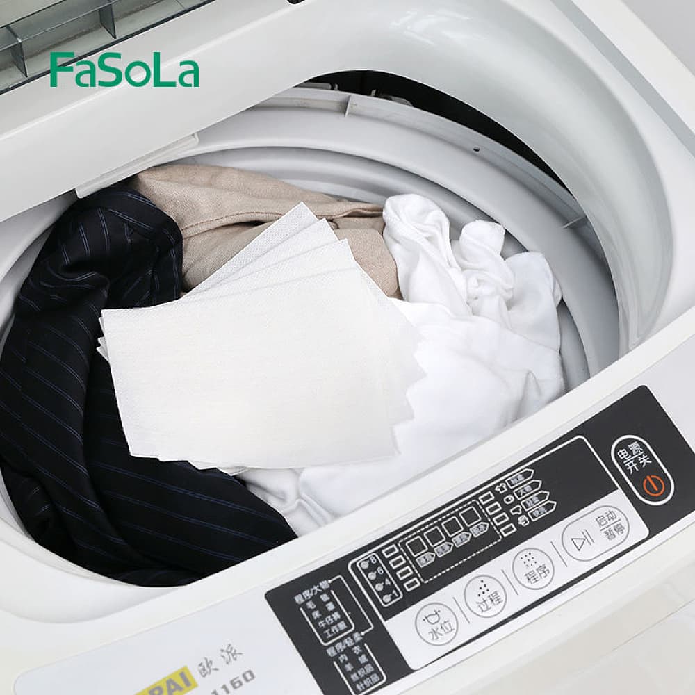 FaSoLa Dye Absorption Laundry Sheets - 30 Sheets - Image 4
