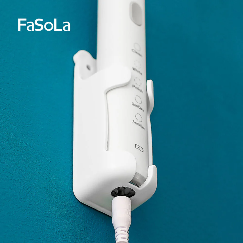 FaSoLa Electric Toothbrush Holder - White, 3.5*3.5*10cm - Image 2