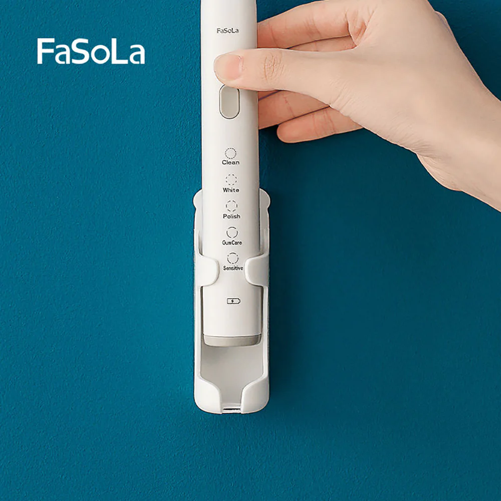 FaSoLa Electric Toothbrush Holder - White, 3.5*3.5*10cm - Image 3