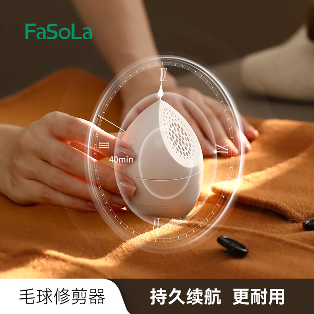 FaSoLa Fabric Lint Remover - White - Image 3