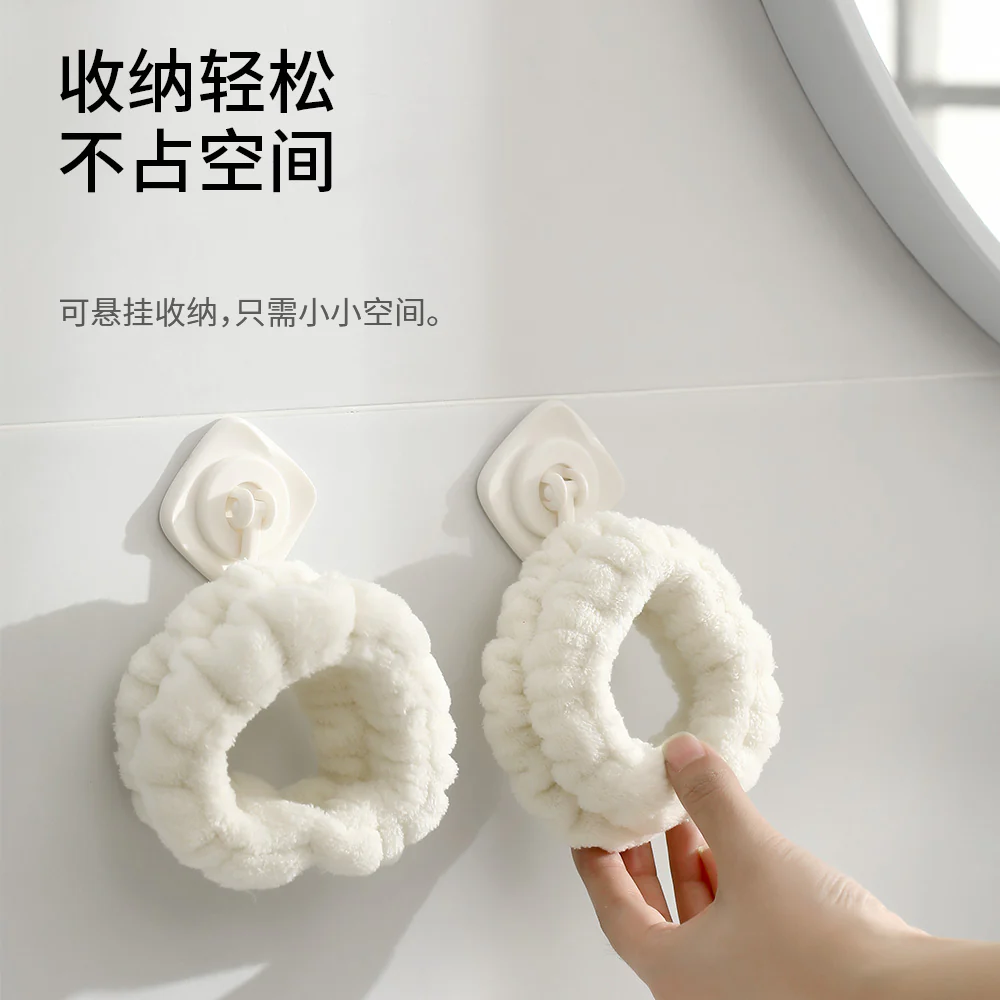 Fasola Face Washing Wristbands - White, 2 Pieces - Image 3