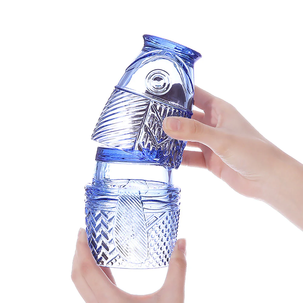 FaSoLa Fish Stackable Cup Set - Blue - Image 5
