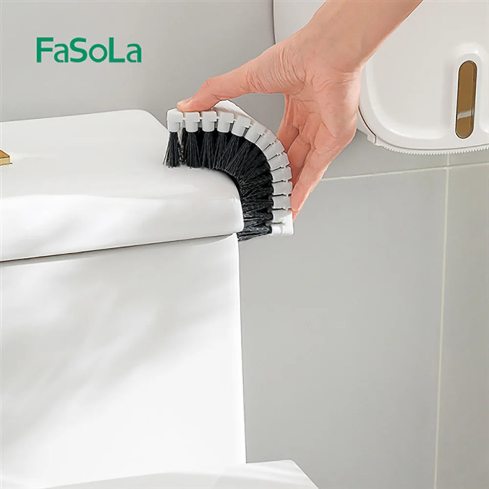 FaSoLa Flexible Cleaning Brush - White, 15*6*4cm - Image 2