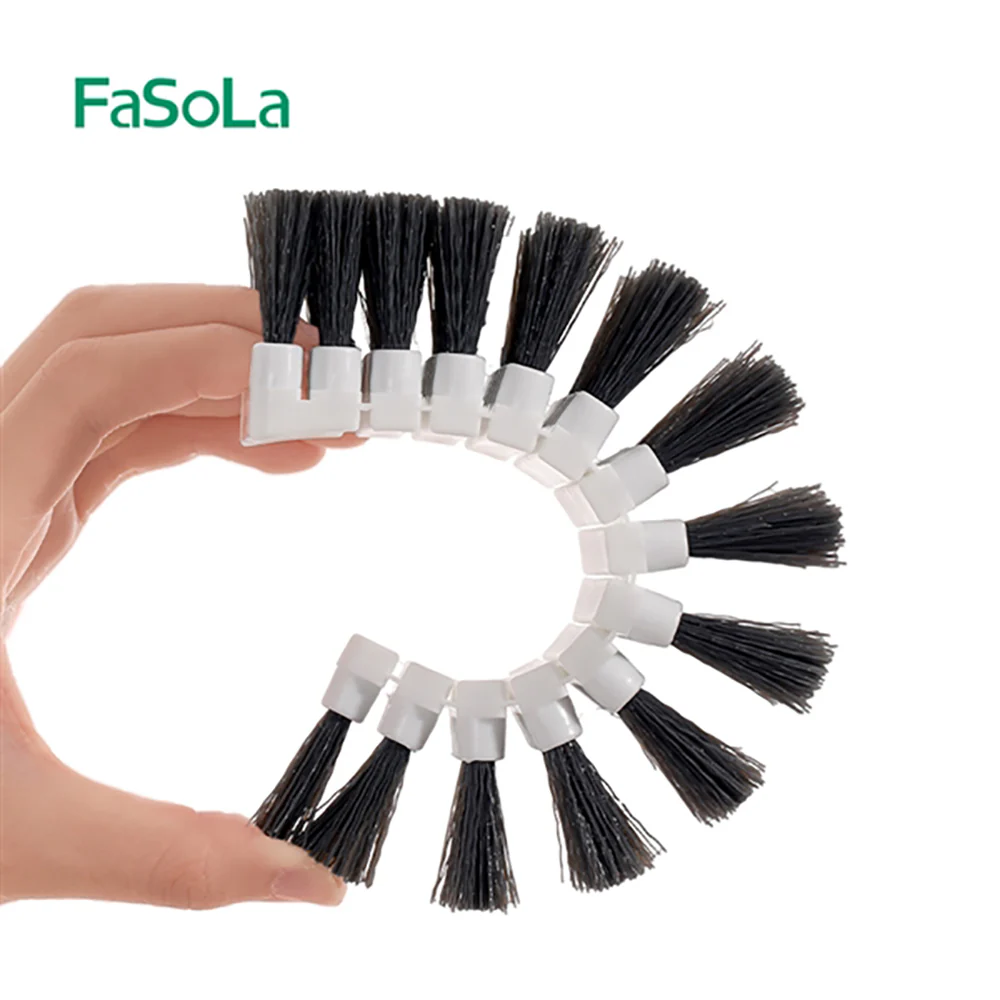 FaSoLa Flexible Cleaning Brush - White, 15*6*4cm - Image 3