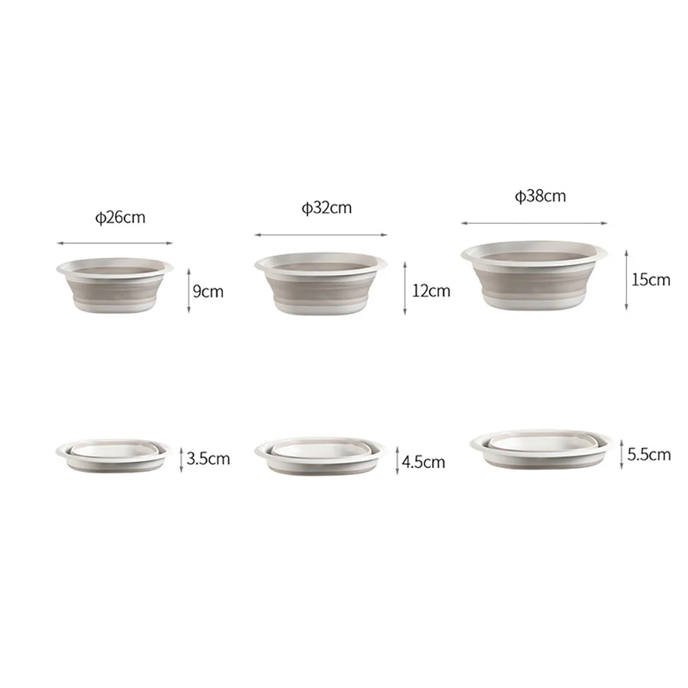 Fasola Foldable Basin - Olive Green, Medium - Image 4