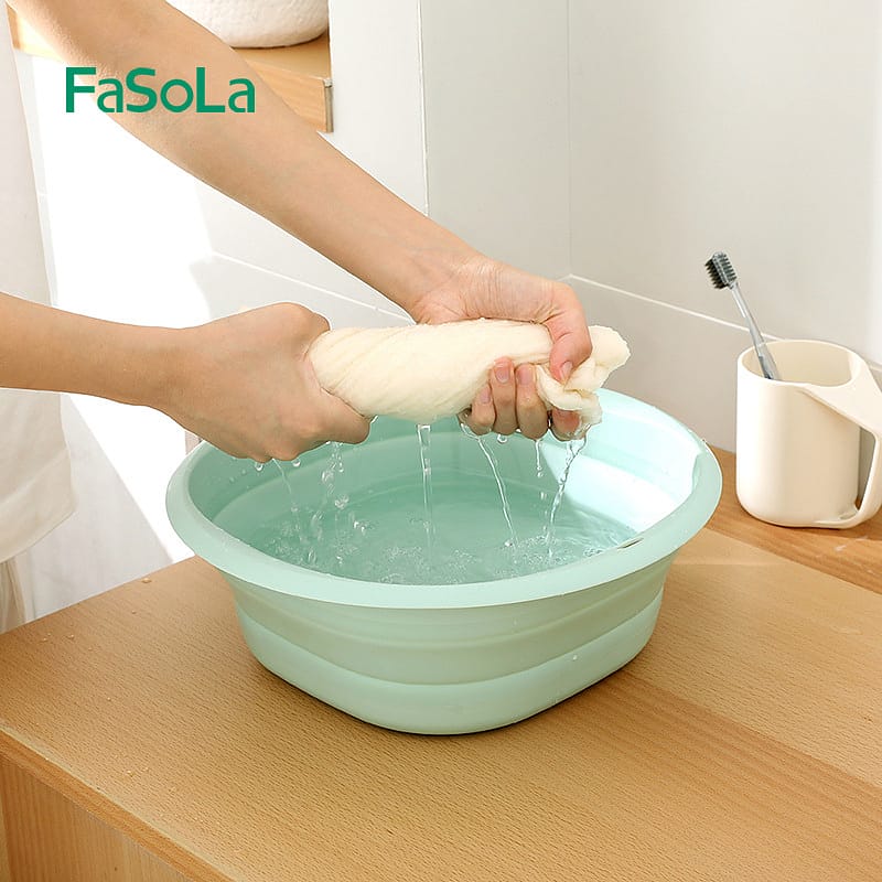 FaSoLa Foldable Basin - Pink, Large, 38cm Diameter - Image 4