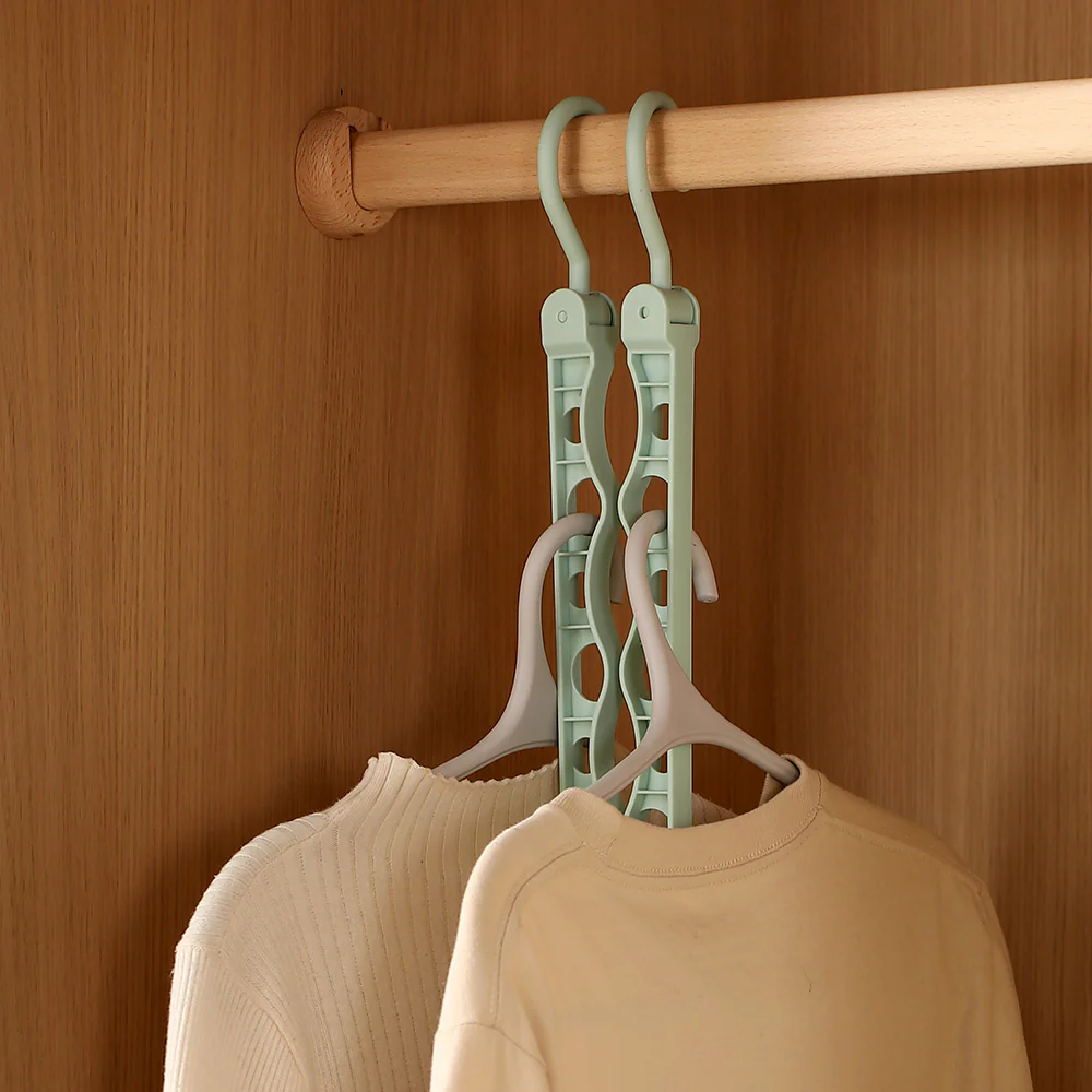 FaSoLa Foldable Clothes Hanger - Green - Image 2